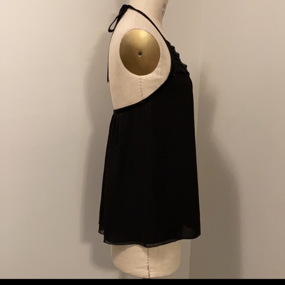 Banana Republic Silk beadefld halter top S/M - Picture 5 of 8